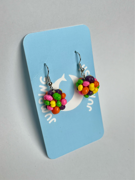 Nerds Gummy Cluster Earrings