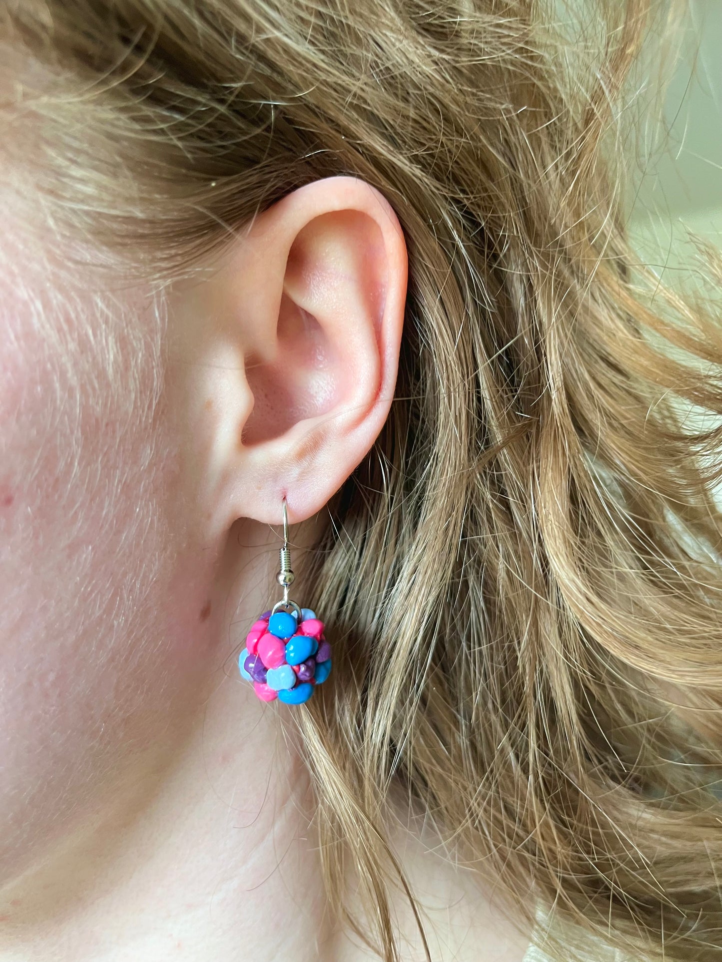 Very Berry Nerds Gummy Cluster Earrings