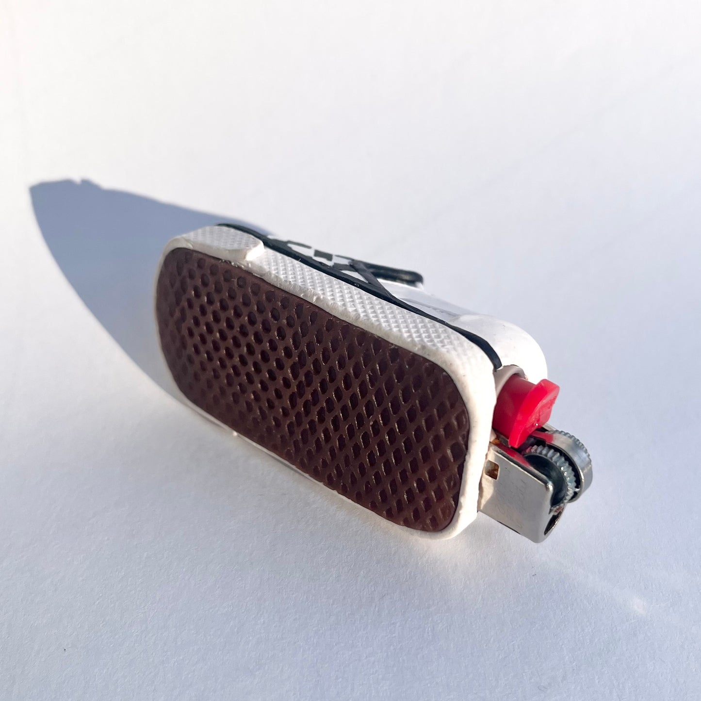 Checkered Shoe Mini Lighter Case